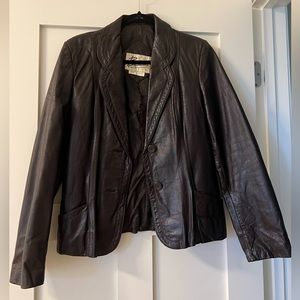 Vintage leather jacket